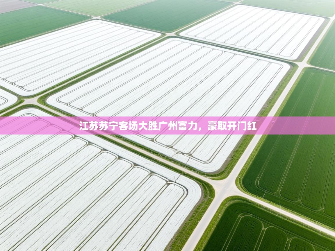 江苏苏宁客场大胜广州富力，豪取开门红